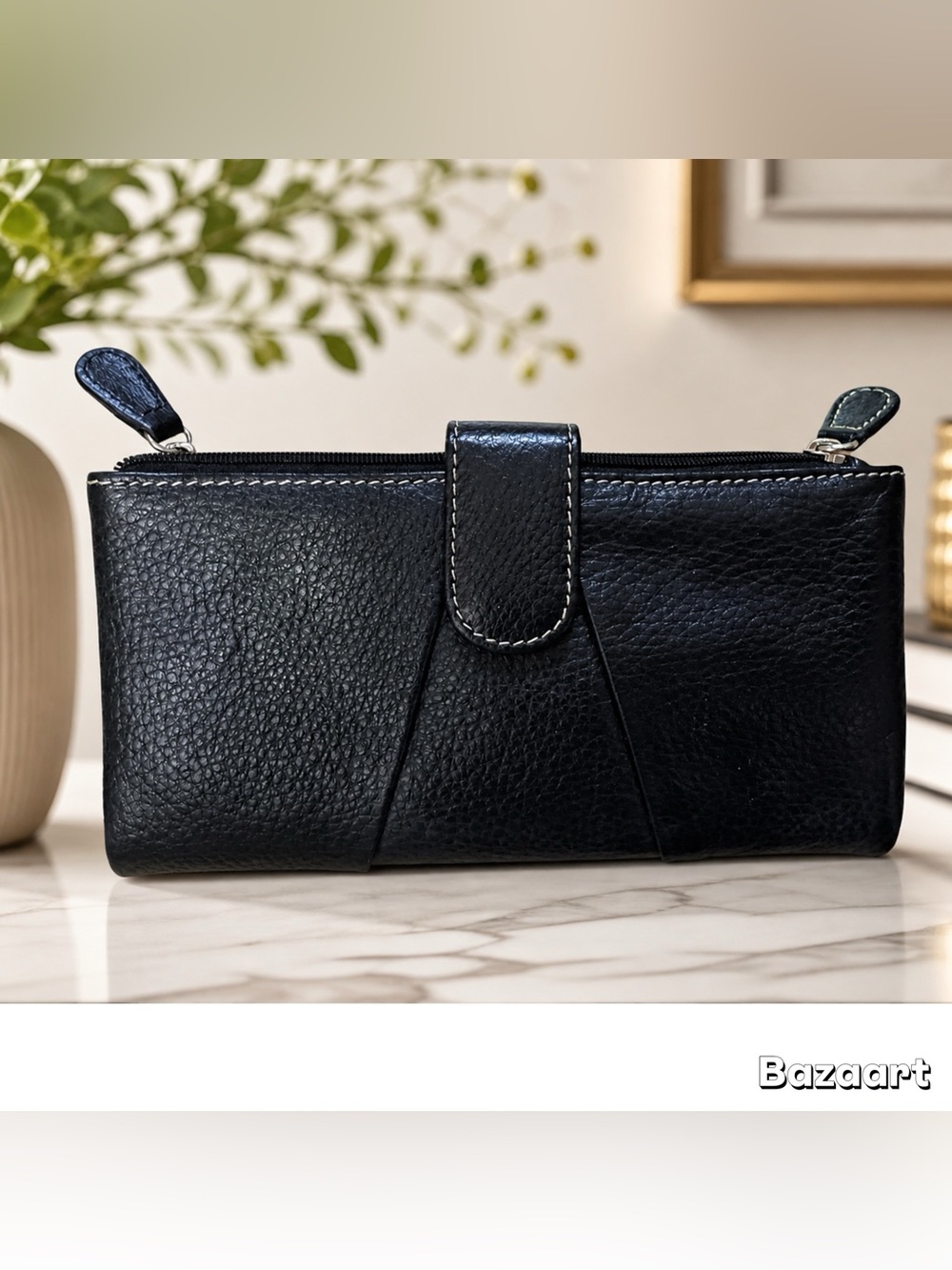 Mundi Genuine Leather Rio Heather Soft Wallet